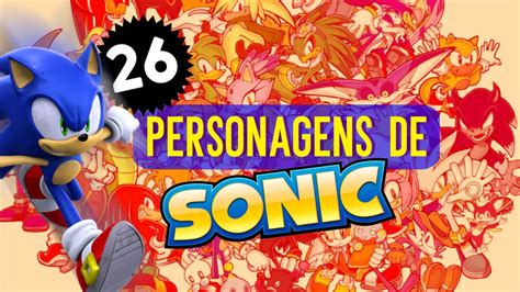 sonic personagens nomes|Todos os principais personagens dos jogos de Sonic!